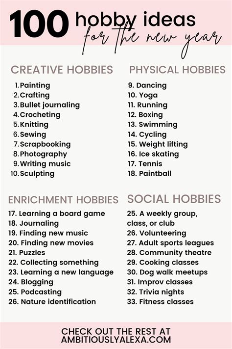 hobbies para mujeres|51 Fun & Fascinating Hobbies for Women